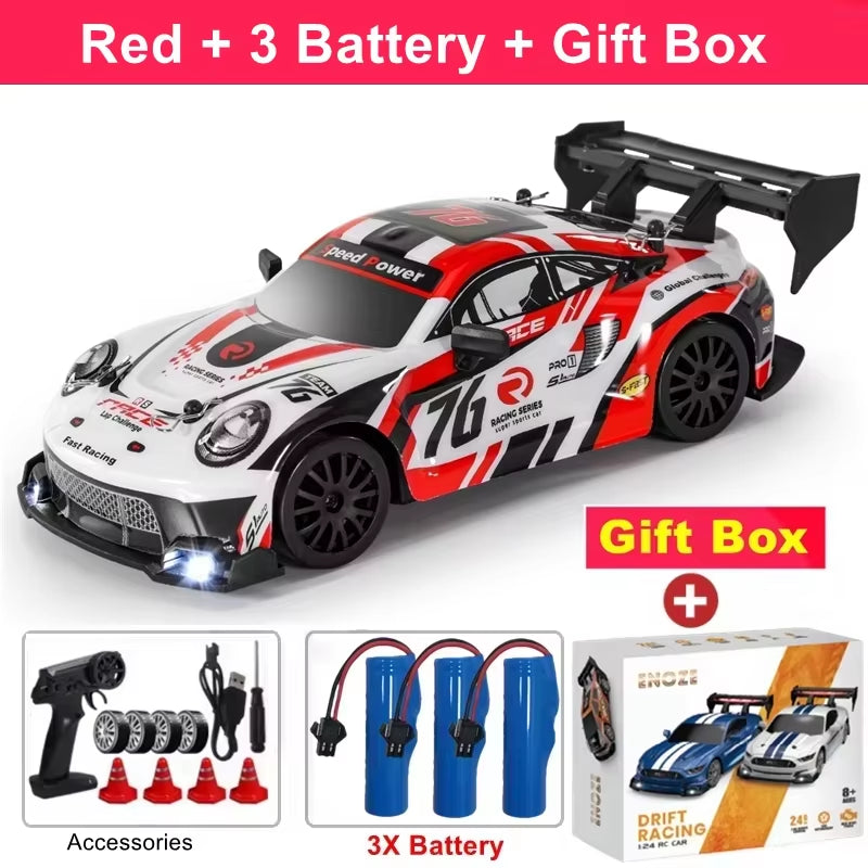 RC Drift Car Remote Control GTRPRO AE86PRO Model 4X4 Racing RTR Radio Truck Vehicle Toy Gift for Boy Girl Children Kid Adult