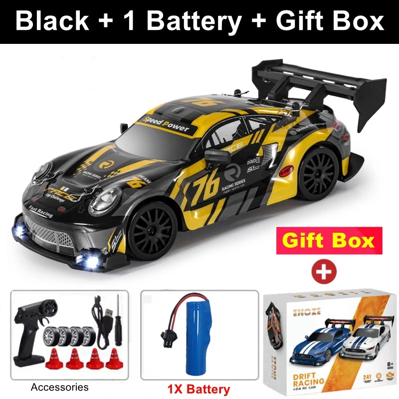 RC Drift Car Remote Control GTRPRO AE86PRO Model 4X4 Racing RTR Radio Truck Vehicle Toy Gift for Boy Girl Children Kid Adult
