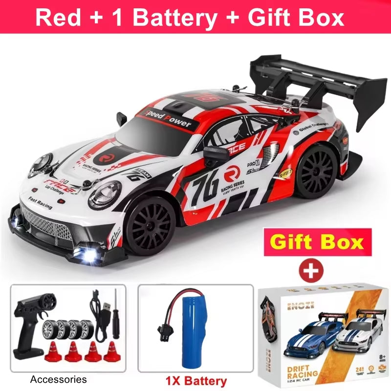 RC Drift Car Remote Control GTRPRO AE86PRO Model 4X4 Racing RTR Radio Truck Vehicle Toy Gift for Boy Girl Children Kid Adult