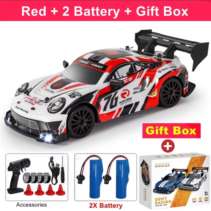 RC Drift Car Remote Control GTRPRO AE86PRO Model 4X4 Racing RTR Radio Truck Vehicle Toy Gift for Boy Girl Children Kid Adult